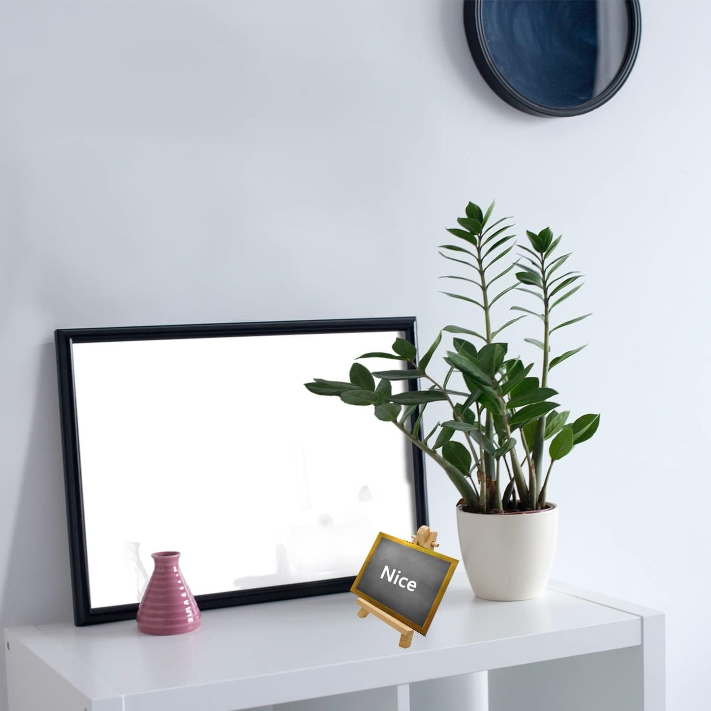 7.5 Inch Mini Wood Display Easel, 10 Pcs Tabletop Easels for Displaying Photos, Picthres