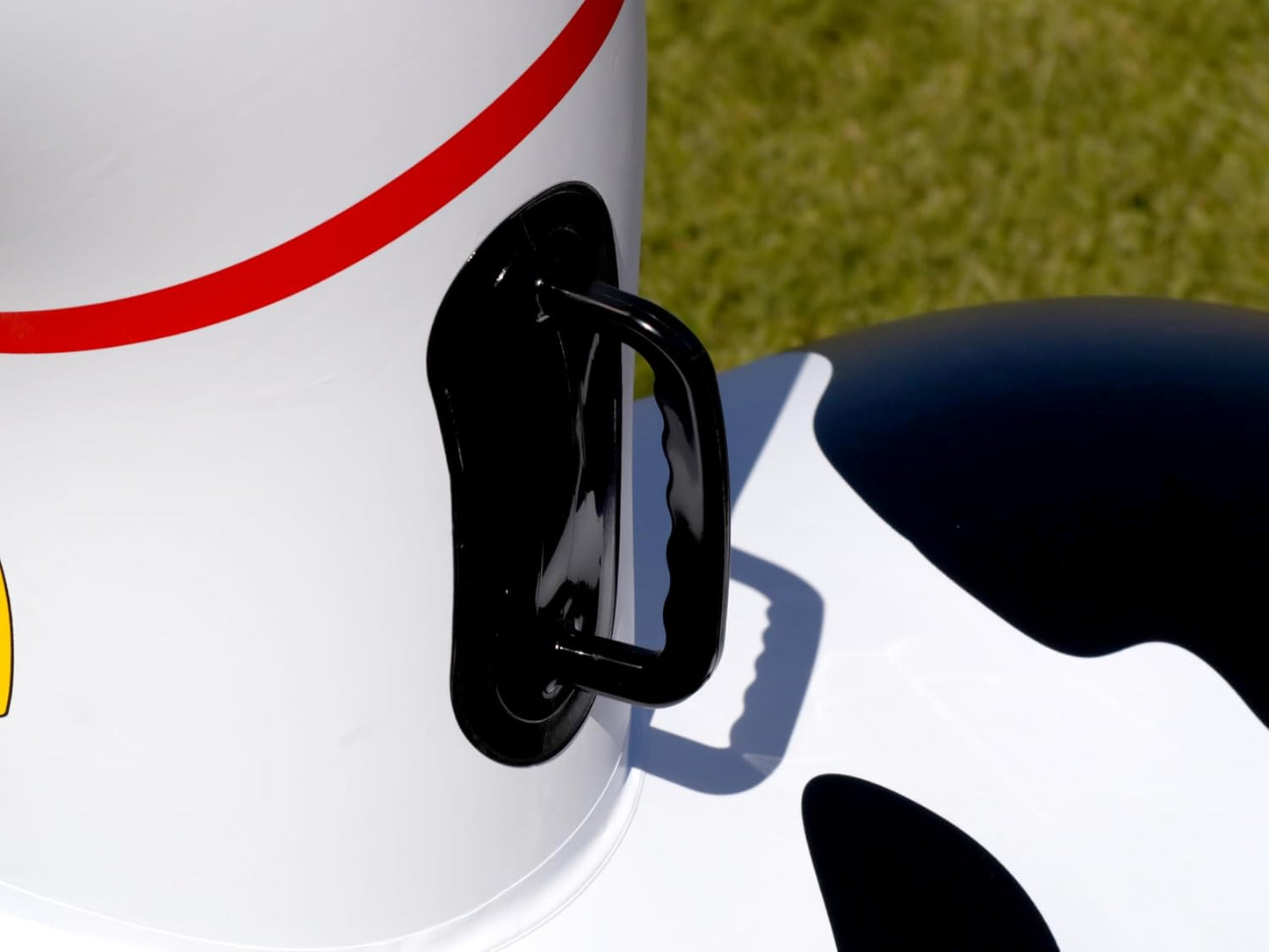 Hearthsong Hop N Go Inflatable Bouncy Cow Riding, Hopping Toys for Kids Ages 5+ - Ride On Bouncer Animal Hopper Jumping Toys for Outdoor Games (2 Pac