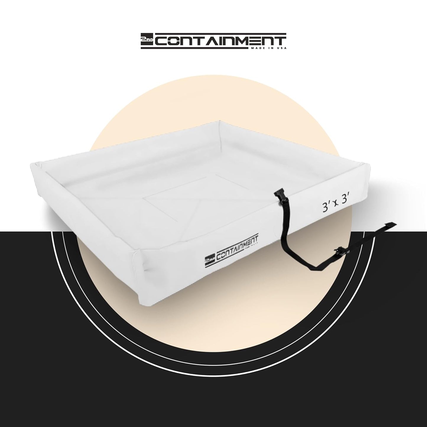 Duck Pond - 3’ x 3’ - White