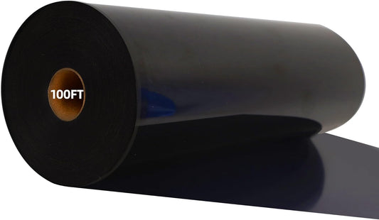 Guangyintong Black HTV Heat Transfer Vinyl Rolls, 12" X 100ft Iron on Vinyl PVC Adhesive for T-Shirt, Easy to Cut & Weed for DIY Design