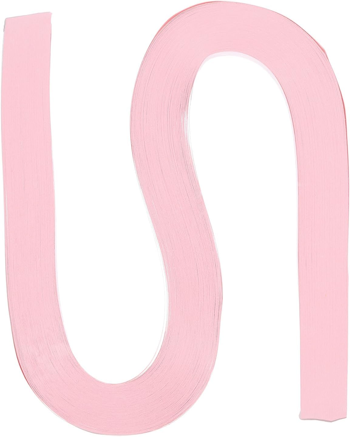 PATIKIL 120pcs Quilling Paper Strips Paper Flowers Quilling Kits 3/8"(10mm) Origami Paper for Adults Beginner Art Craft, 21"(54cm) Light Pink