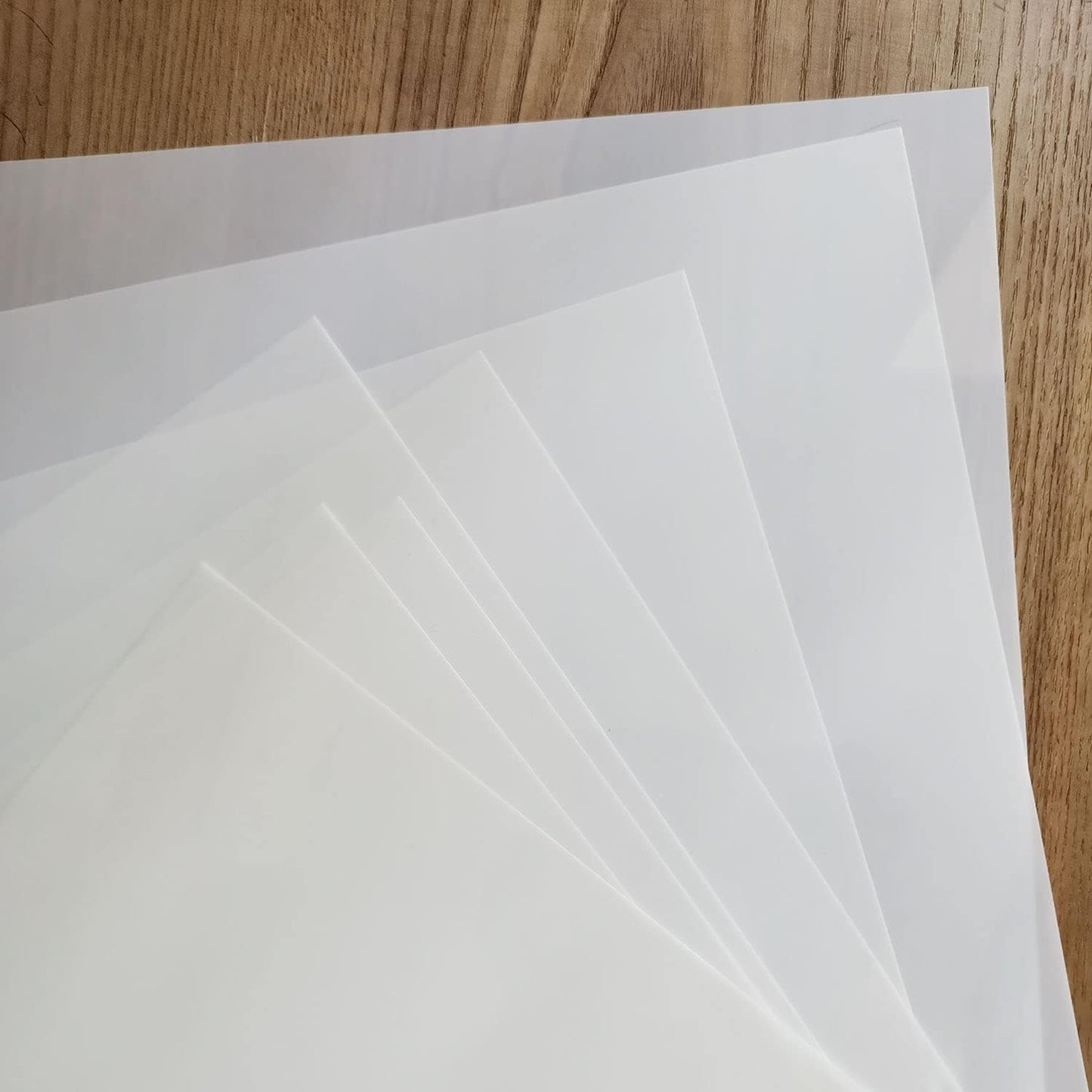 10 Pack 7.5 Mil Blank Stencil Sheets 12 x 24 inch Mylar Sheet Milky Translucent PET Blank Stencil Making Sheet Blank Mylar Templates for DIY Art Craft, Cricut, Silhouette, Template Material