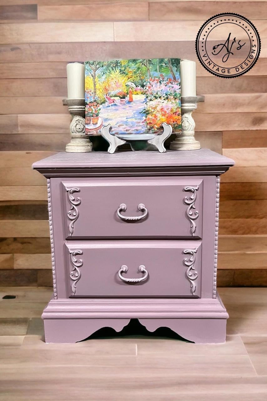Dixie Belle Paint Company Chalk Finish Furniture Paint - Secret Path (32oz) - Matte Dusty Lilac Chic Chalk Mineral DIY Furniture Paint