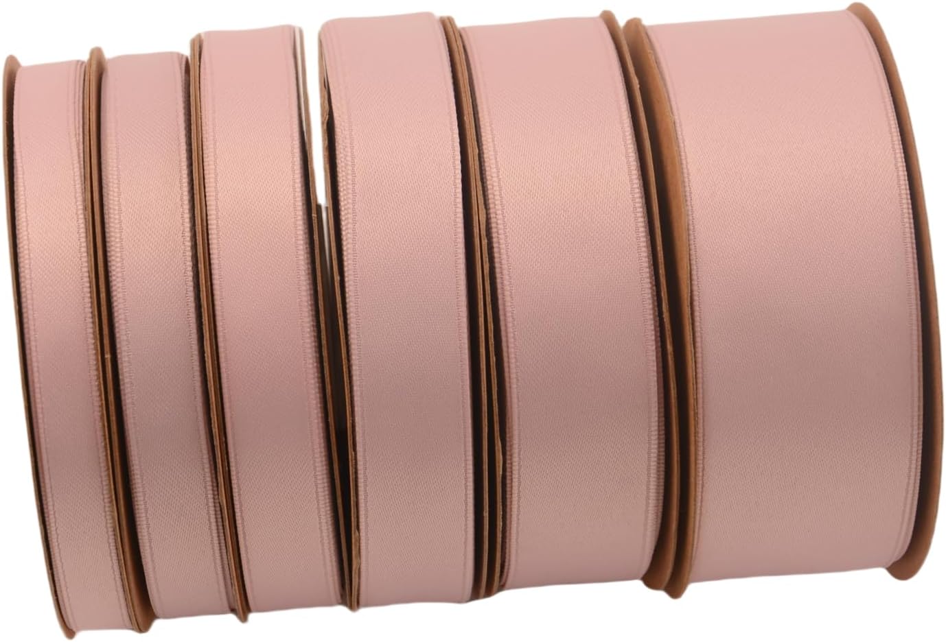 Double Side Satin Ribbon, Continuous 20 Yards,Use for Craft Bows Bouquet, Gift Wrapping, Wedding Decoration, Floral Arrangement (Pink Purple, 3/8 inch)