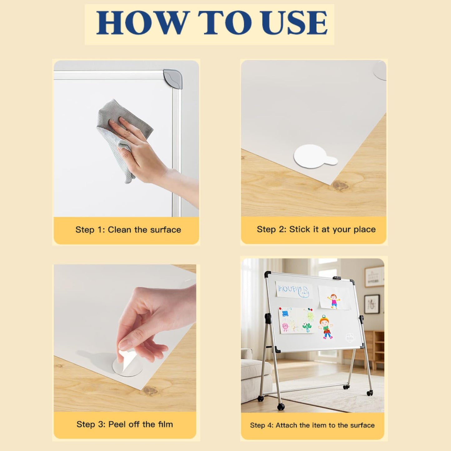 105pcs Double Sided Sticky Dots –Easy to Peel Sticky Dots,Clear Removable Sticky Tack Double Sided Tape Dots for Crafts, Posters, Balloons, and DIY Projects