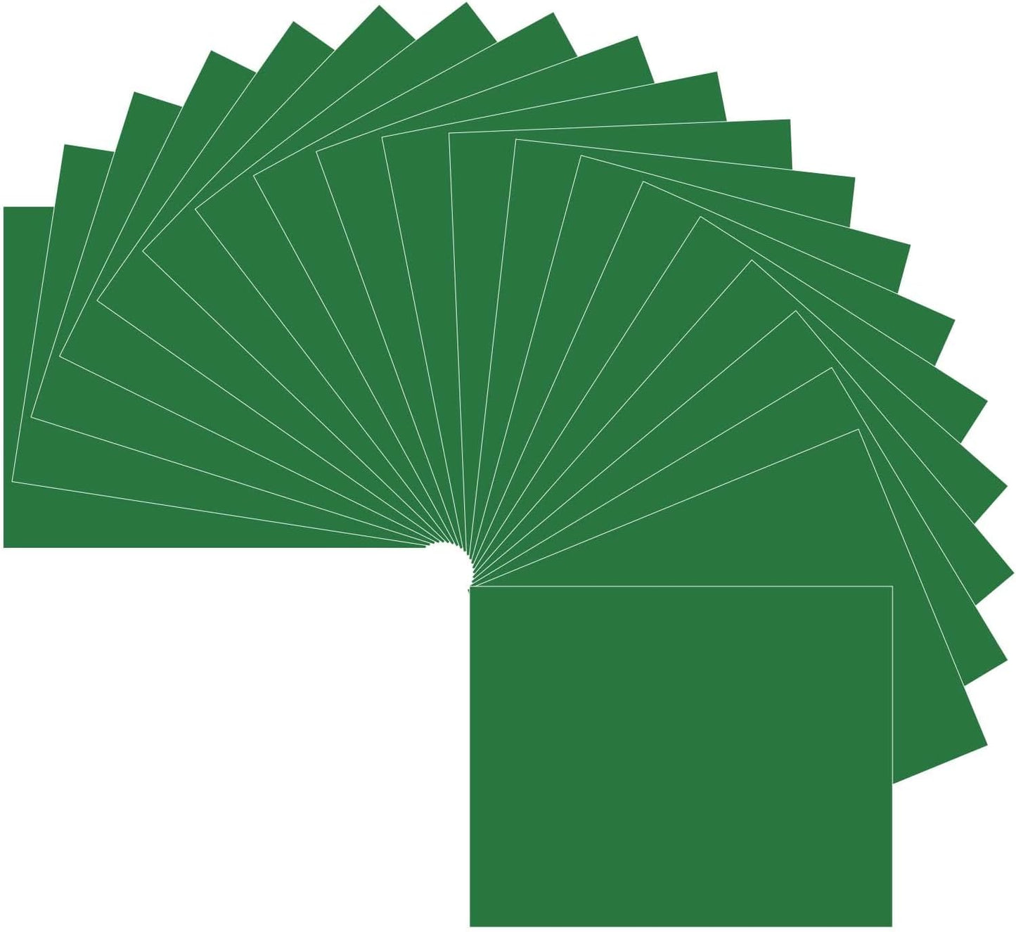 HTVRONT Green Heat Transfer Vinyl Bundle: 20 Pack 12" x 10" Green Iron on HTV for T-Shirt, Compatible with Cricut Cutting Machine, Silhouette Cameo or Heat Press Machine