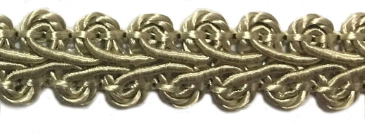 BEL AVENIR Braid Trim 1/2 inch 13.6 Yards French Gimp Basic Sewing Polyester DIY Crafts Costume Home Decorative (Taupe)