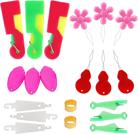 Fedmut Needle Threaders for Hand Sewing Embroidery Needle Threader Tool 20pcs for Hand Sewing, Sewing Machine, DIY Craft Project