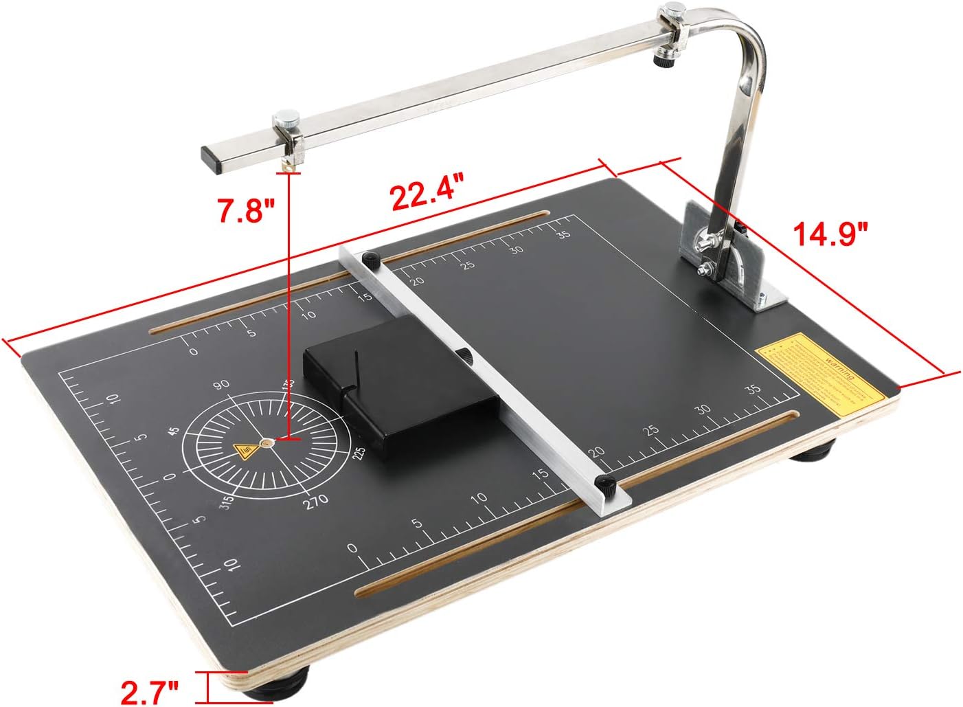 YaeTek Micromot Hot Wire Cutter Thermocut Foam Cutting Machine, 110V Table Top Styrofoam Cutter Cutting Foams, Sponge, Pearl Cotton, KT Board DIY Styrofoam Polystyrene