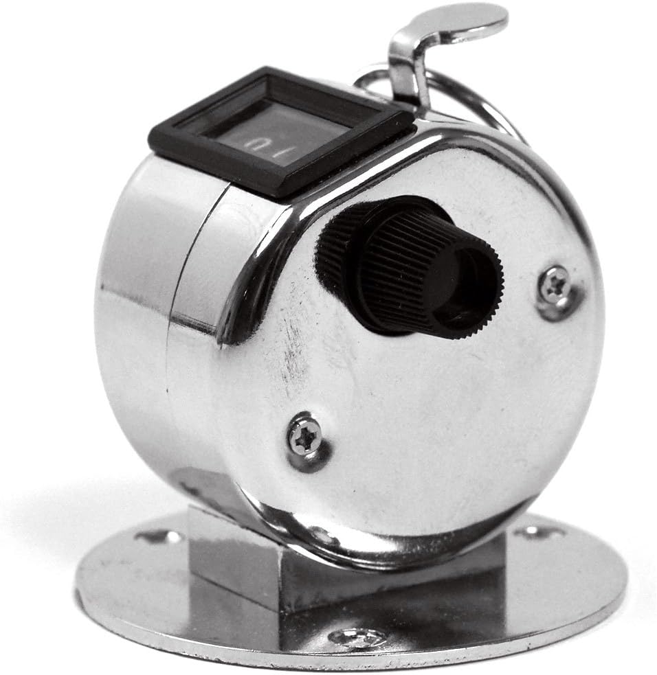 Clicker Counter - Handheld or Mountable with Easy Thumb Tally Button – Click Counter for Sporting Events, Ticket Sales, or Counting People by Stalwart