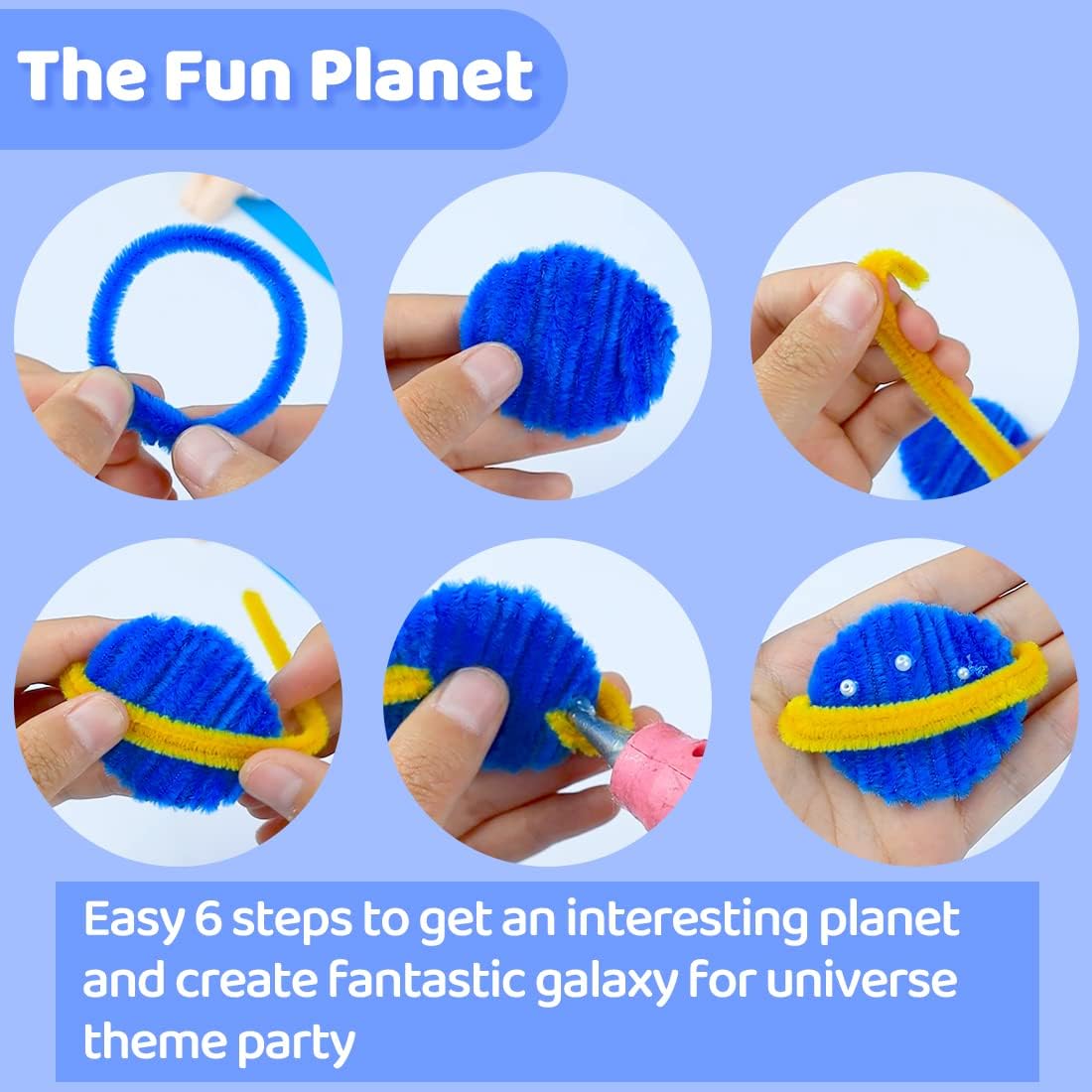 Eppingwin 200pcs Pipe Cleaners, Green Pipe Cleaners Craft Supplies,Chenille Stems for DIY Arts Crafts Project (Green)