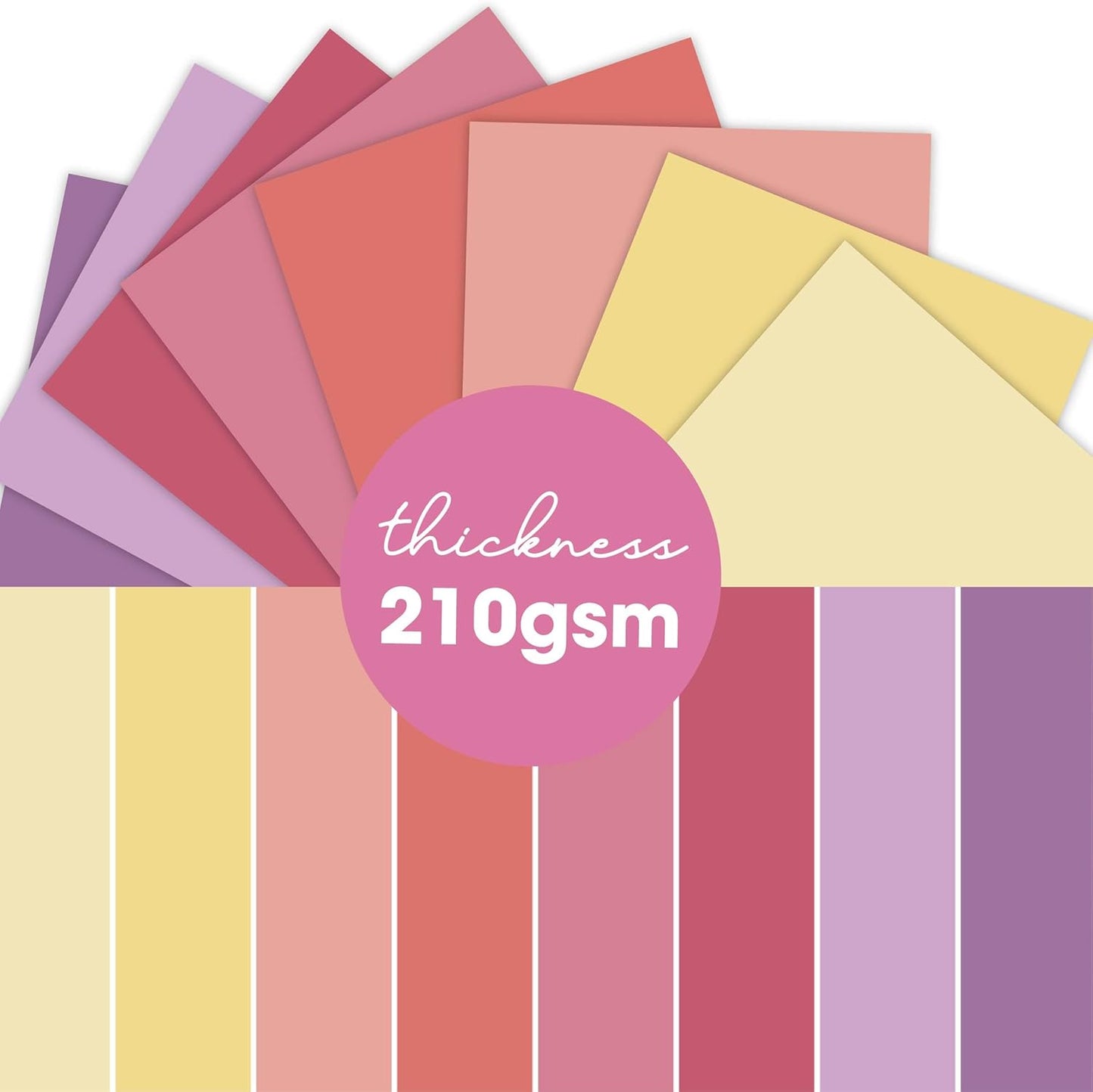 160 sheets Essential Variety Pack Cardstock Paper Pad 4 Pack 32 colors Scrapbook Decorative Paper for Card Making Journaling Origami Scrapbook Paper Scrapbooking Supplies