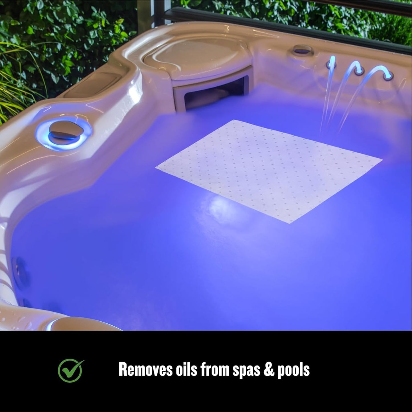 FlashDry Oil Absorbent Pads – High Absorbency of Oil-Based Liquids, Water-Repellent, Tear-Resistant, Premium Mats, Ideal for Garage, Driveway, Automotive, Marine Use, 17.5” x 13.5”, 300 Pads in Total