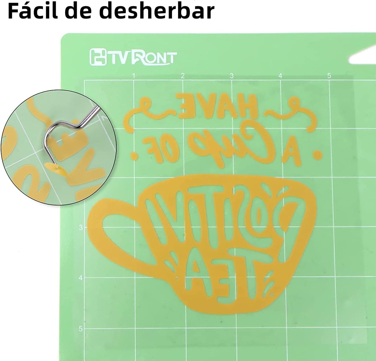 HTVRONT HTV Vinyl Rolls - 12" x 5ft Gold HTV for Shirts & All Cutter Machines - Easy to Cut & Weed