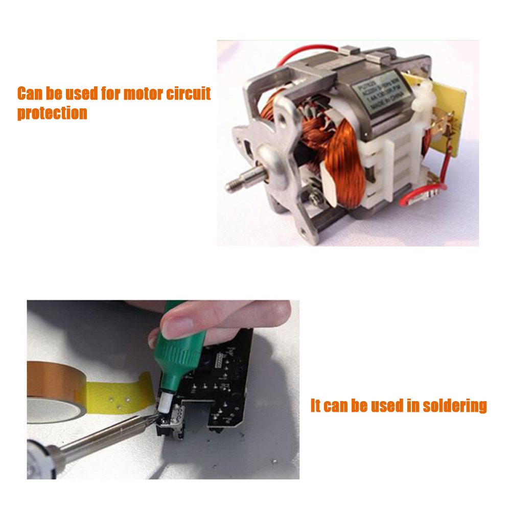 EQUTY BAYMERS 2 Rolls 20mm X 33m 108ft Heat Tape,Adhesive Heat Resistant/Transfer Tape, Heat Vinyl Thermal Sublimation Press Tape,No Residue,Electronics,Soldering,Protecting Circuit Board