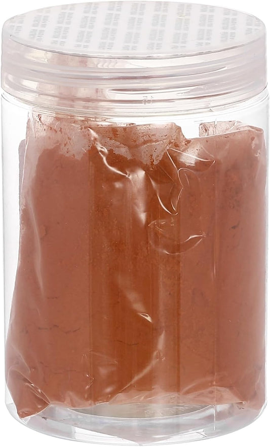 HARFINGTON Iron Oxide Powder Concrete Pigment 300 Mesh 3.5oz (100g) Iron Oxide Grout Pigment for Pastel Tile Paint Concrete Cement, Burnt Orange