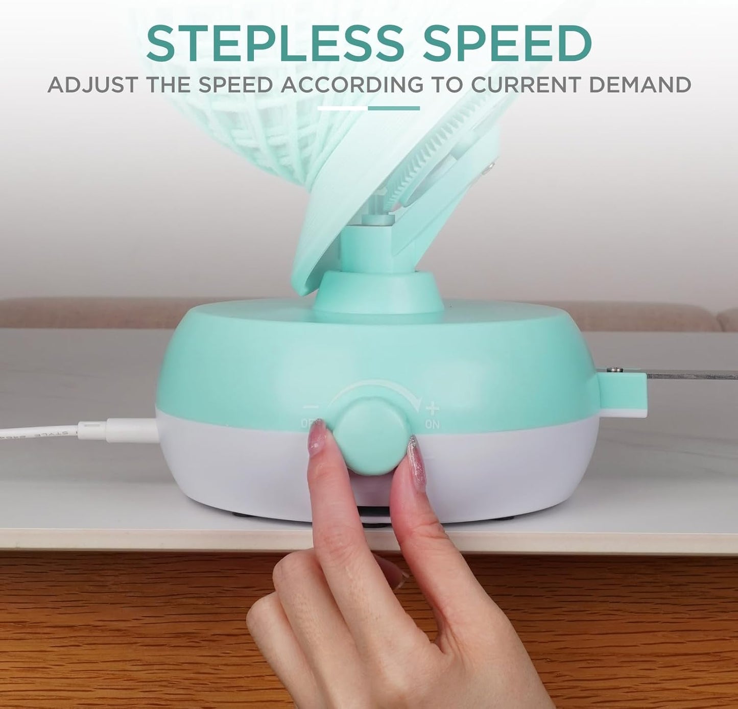 Yarn Winder for Crocheting, 10oz Large Capacity Electric Yarn Ball Winder with Strong Tension Stepless Speed, Automatic Yarn Cake Winder, Helper for Knitting Lovers, Mint Green