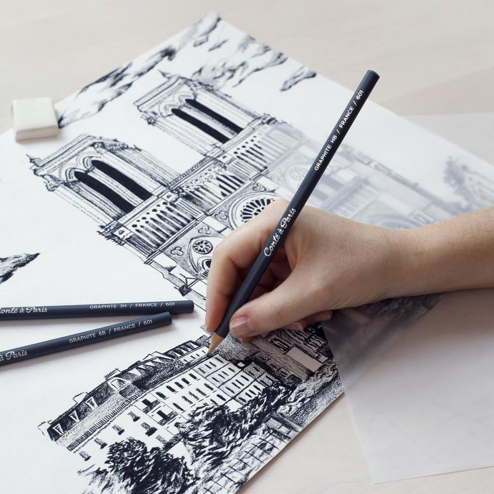 Conté à Paris Sketching and Drawing Pencil Set