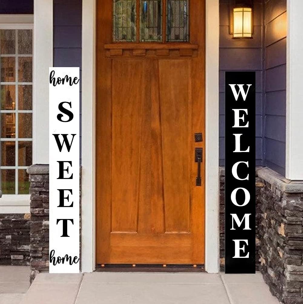 7inch Letter Stencils for Painting on Wood,Alphabet Stencils Drawing Stencil Letters Numbers Stencils for Wall Wood Signs Home Porch