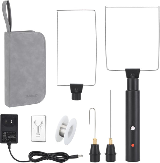 Hot Wire Foam Cutter - 4 in 1 Electric Cutting Machine Pen Tools Kit, 100-240V / 28W Styrofoam Cutting Pen with Versatile Tips and Carrying Case, Heated Foam Carving Knife Kit
