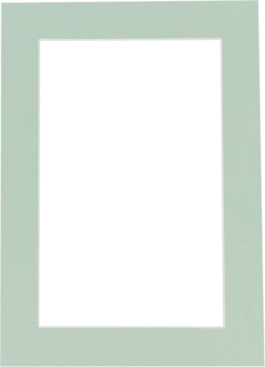 11x14 Mat for 8.5x11 Photo - Precut Honeydew Green Picture Matboard for Frames Measuring 11 x 14 Inches - Bevel Cut Matte to Display Art Measuring 8.5 x 11 Inches - Acid Free ONE MAT