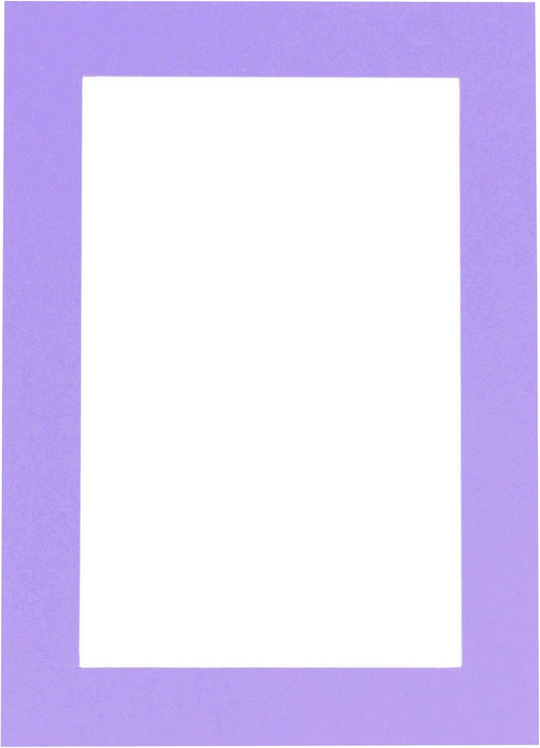 11x14 Mat for 8.5x11 Photo - Precut Light Purple Picture Matboard for Frames Measuring 11 x 14 Inches - Bevel Cut Matte to Display Art Measuring 8.5 x 11 Inches - Acid Free ONE MAT
