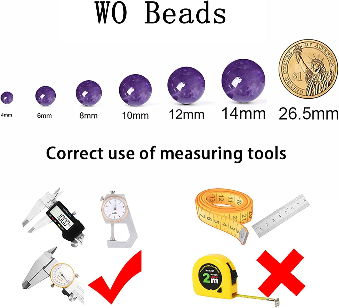 180PCS 4mm Natural Amethyst AAAAA Purple Crystal Quartz Beads Gemstones Round Stone Beads for Jewelry Making DIY Bracelet Necklace 2 Strand 32"