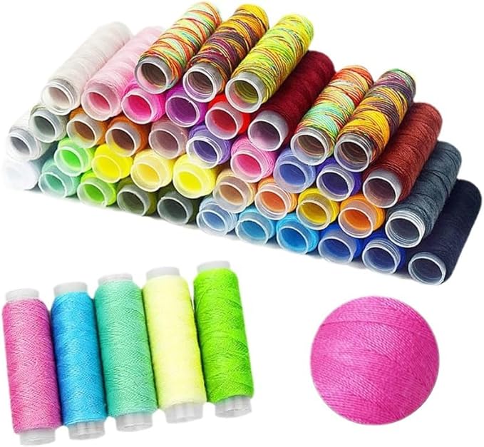 FNV Sewing kit, 229 pcs Sewing Accessories, Friendly for Beginner and Professional for Worker, Suitable for Travel, Home, School and DIY Gift, Needles, Scissors, 41XL Thread Spools