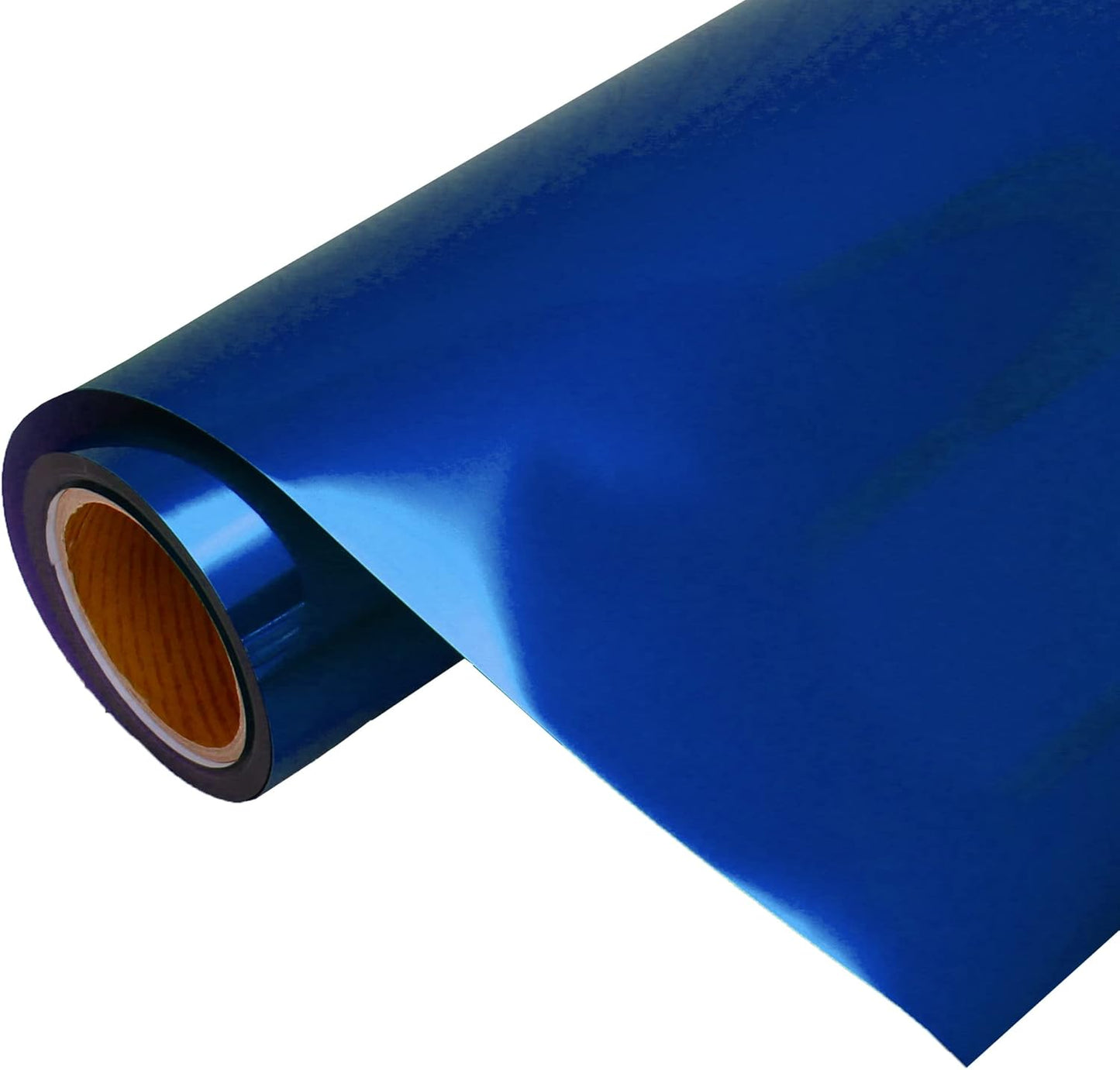 10 Yard x 20" Wide Roll Threadart Metallic Foil Royal Blue Heat Transfer Vinyl Film | Compatible with Venture Explore and Maker, Silhouette Cameo, & Large Format Cutters