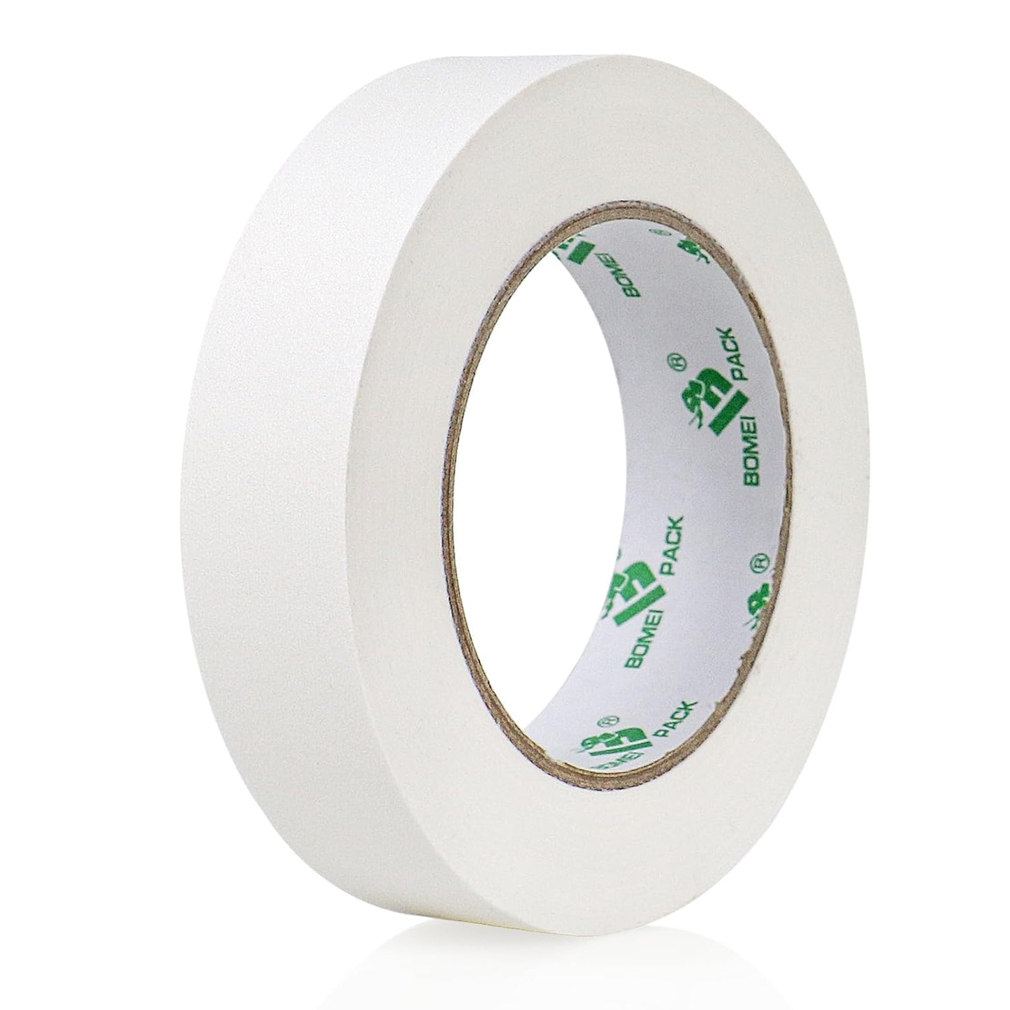 BOMEI PACK White Gaffer Tape, Matte Non-Reflective, 1inch x 30yds No Residue Hand Tear Self-Adhesive Gaffer Tape for Labeling, Cable, Stage, Photo Studio, Painters and Duct Repair, 1 Pack