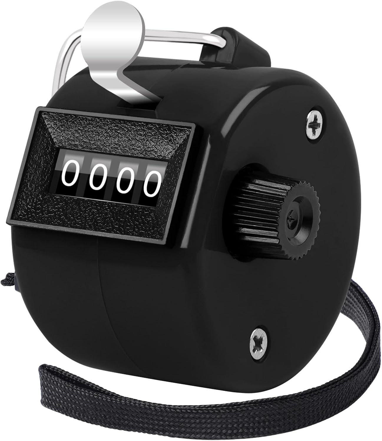 FEBSNOW Handheld Tally Counter Clicker 4 Digital Number Click Counter for School Event Golf Sports Office Stadium