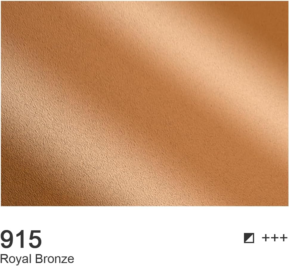 AUREUO Royal Bronze Acrylic Paint, 4 Fl Oz / 120ml Single Tube, Acrylic Metallic Paint for Canvas, Rocks, Wood, Ceramic, Fabric - Art Supplies for Beginners, Professionals, Artists