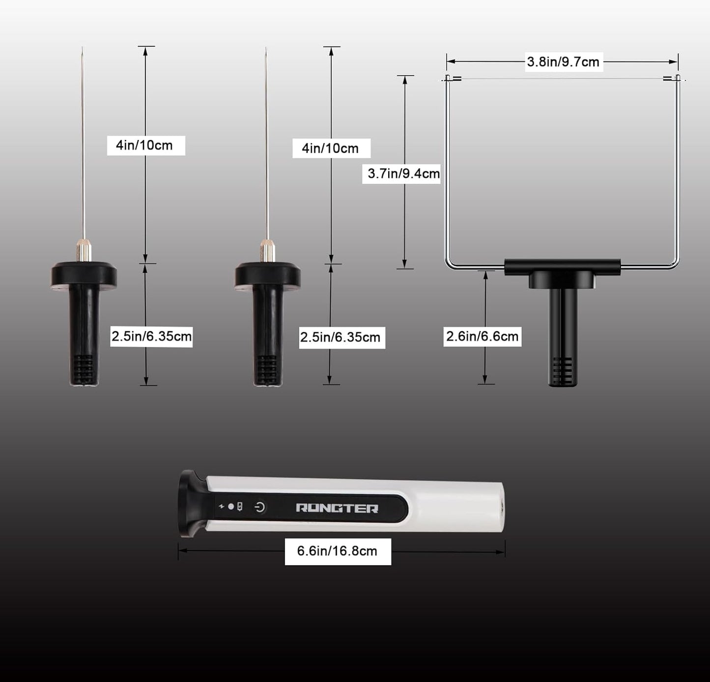 3 in 1 Hot Wire Foam Cutter Kit, White Foam Cutter Electric Foam Cutting Tool, Heated Foam Carving Knife Kit
