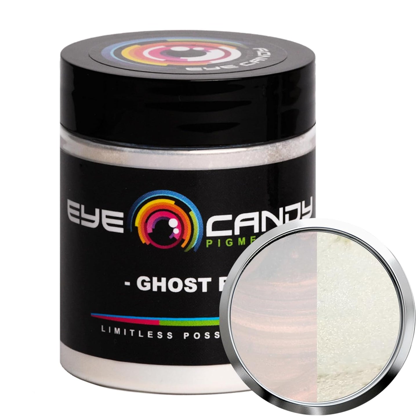 Eye Candy Premium Mica Powder Pigment “Ghost Red” (25g) Multipurpose DIY Arts and Crafts Additive | Woodworking, Natural Bath Bombs, Resin, Paint, Epoxy, Soap, Nail Polish, Lip Balm (Ghost Red, 25G)