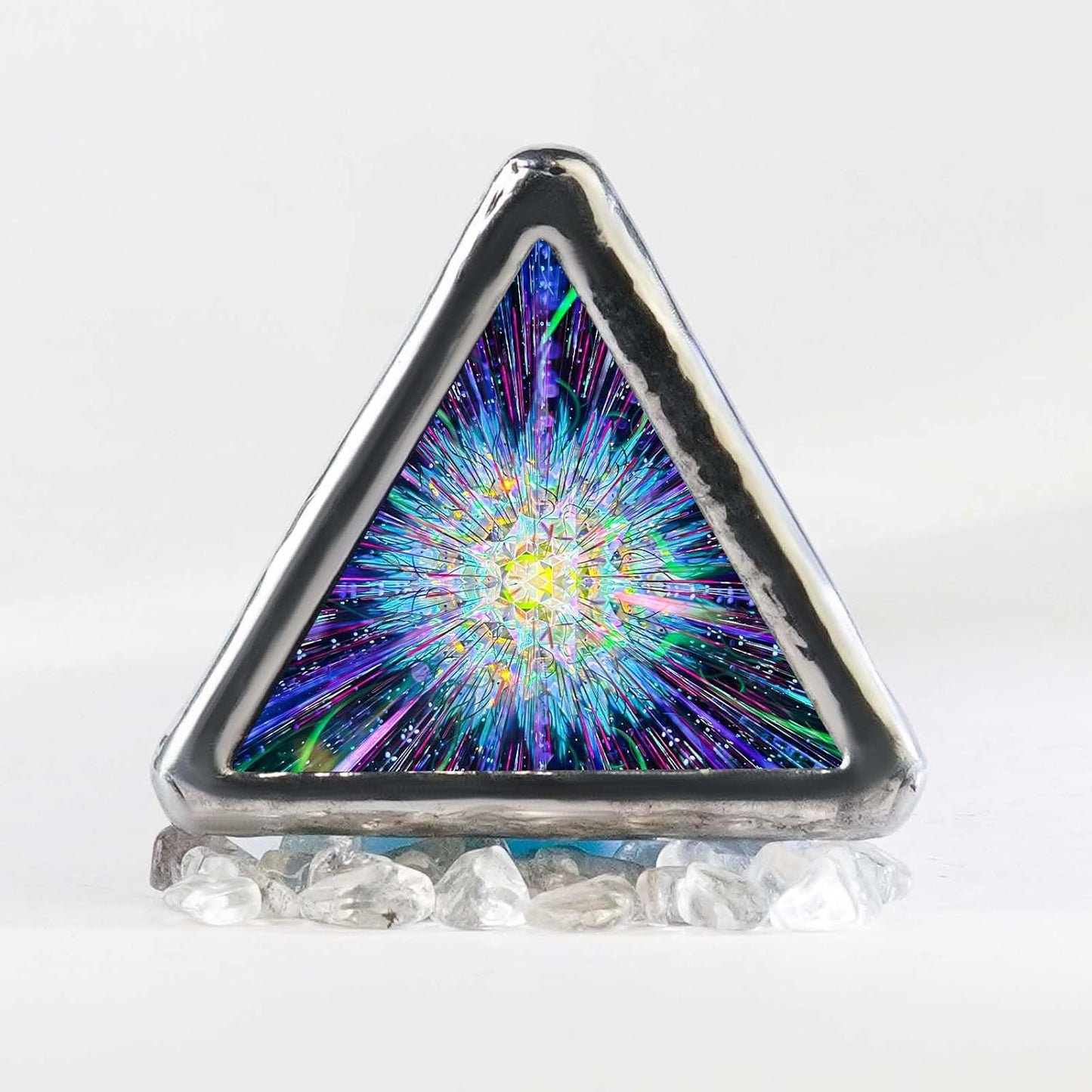 10" Aurora Kaleidoscope for Adults,Tiffany Stained Glass Handmade Adult Kaleidoscope with Gift Box,Wedding for Bestie Man Woman Girlfriend Boyfriend Mom