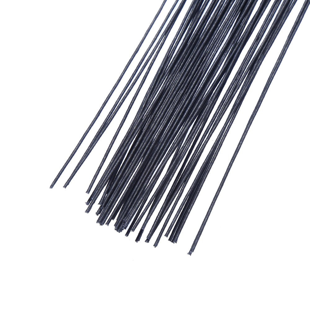 Decora 20 Gauge Black Floral Wire 16 inch,50/Package