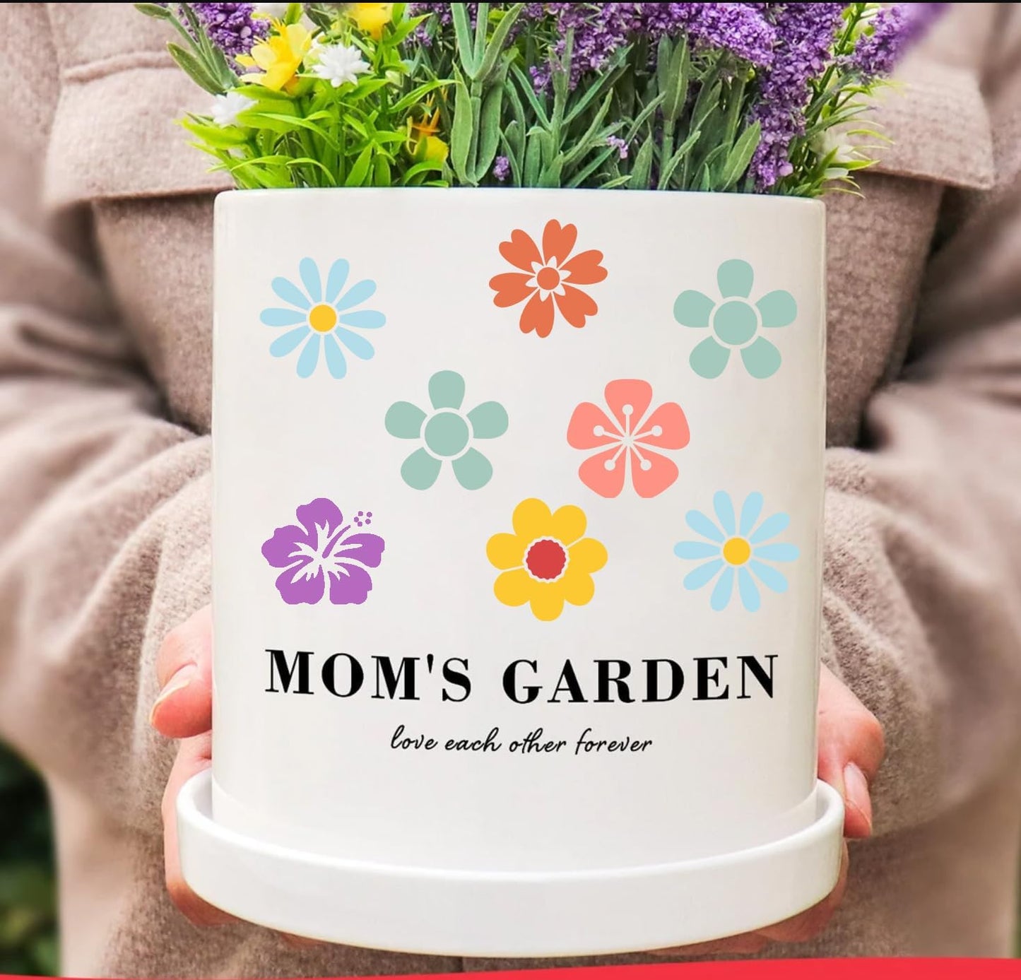 Flower Stencils for Painting Reusable 3” Flowers Stencil Floral Leaves Drawing Templates for Painting on Wood Fabric Canvas