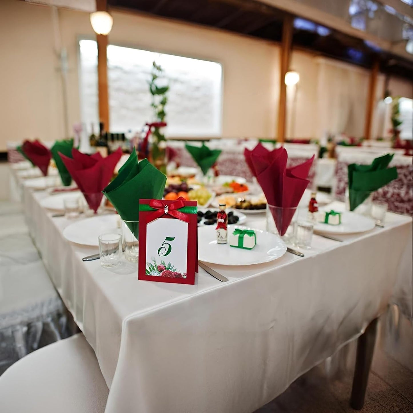 5/8 Inch Assorted Satin Ribbon Set, 50 Yards Double Faced Pack, Into The Forest 10 Colored Green Ribbon Bulk for Gift Wrapping, Crafts, Flower Bouquet, Eco Environment, Earthy Day, Forest Wedding