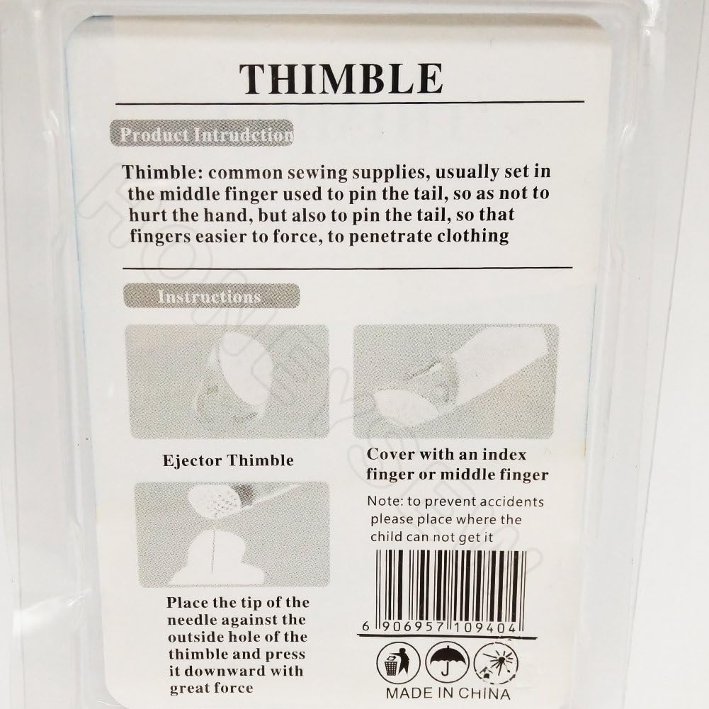 HONEYSEW Soft Comfort Thimble Two Size for Choose (Two Size/Set)