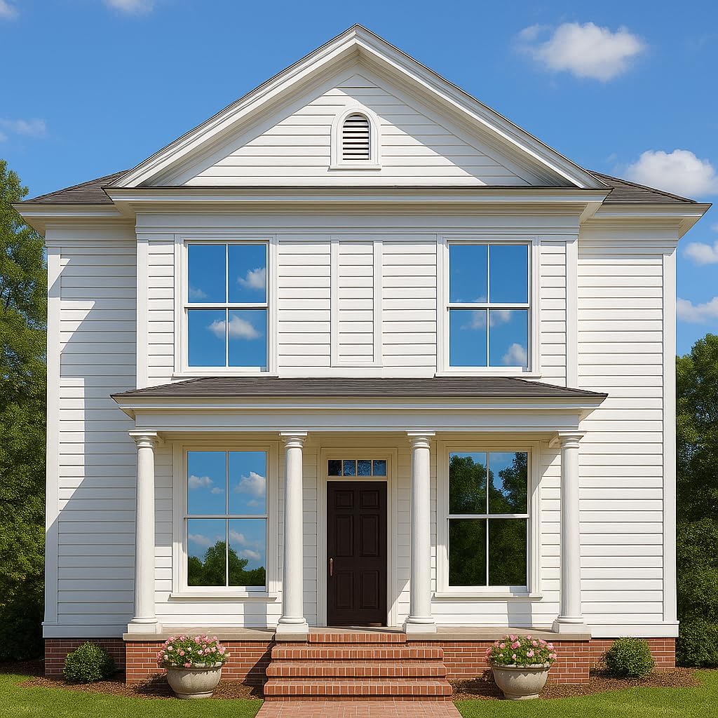 Rockrose Professional Window Tint for Home – One Way Privacy Window Film for Home Offices Heat Blocker Reflective Adhesive Mirror Tint with 99% UV Block – Black-Silver 36 in x 25FT