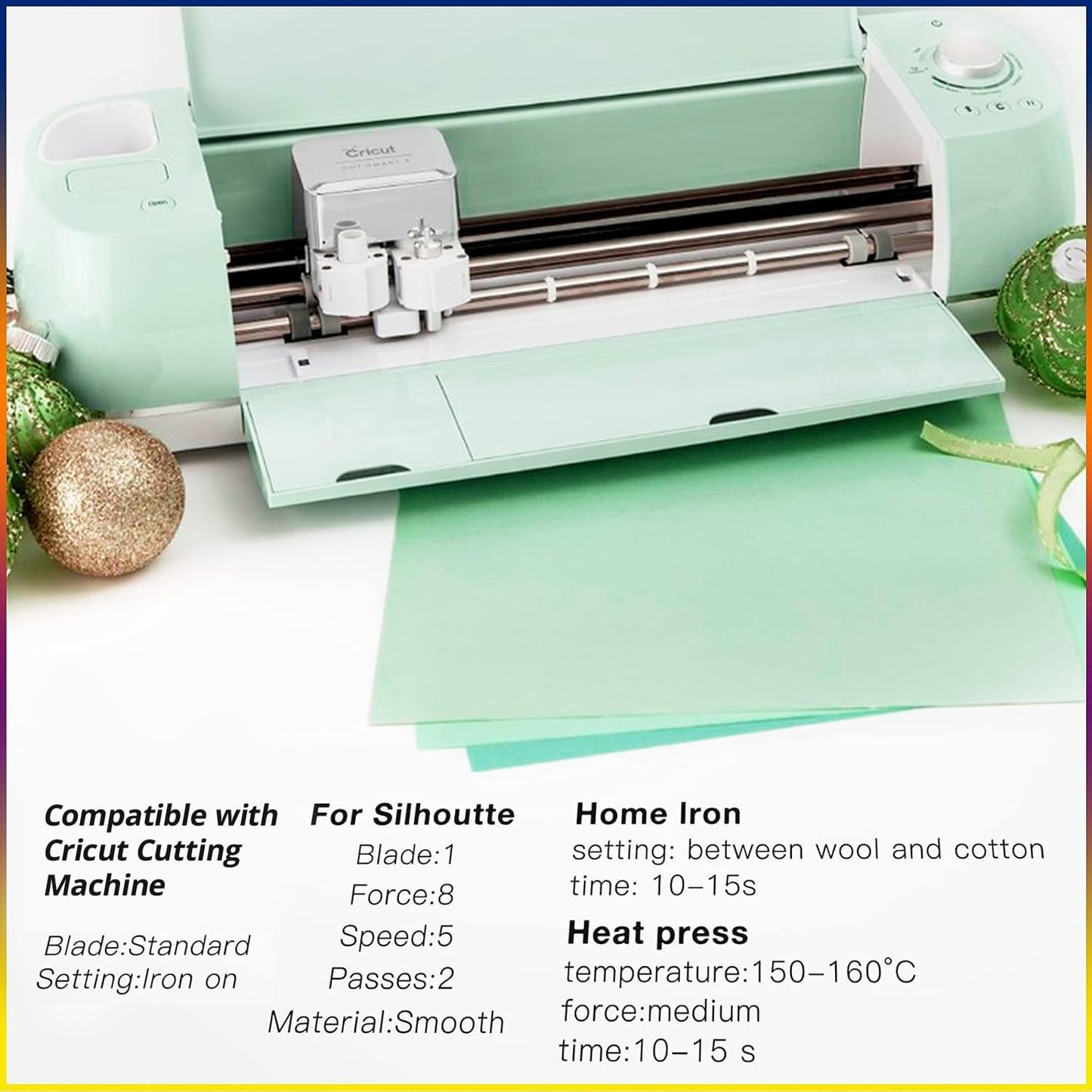 HTVRONT Red Heat Transfer Vinyl Bundle: 36 Pack 12" x 10" Iron on Vinyl Compatible with Cricut Cutting Machine, Silhouette Cameo or Heat Press Machine