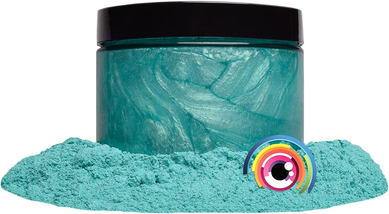 Eye Candy Pigments Premium Green Mica Powder - Chartreuse (50gr) - for Epoxy, Resin, Soap, Paint, Woodworking, Acrylic Pouring, Bath Bombs, Fishing Lures - DIY Arts and Crafts Additive