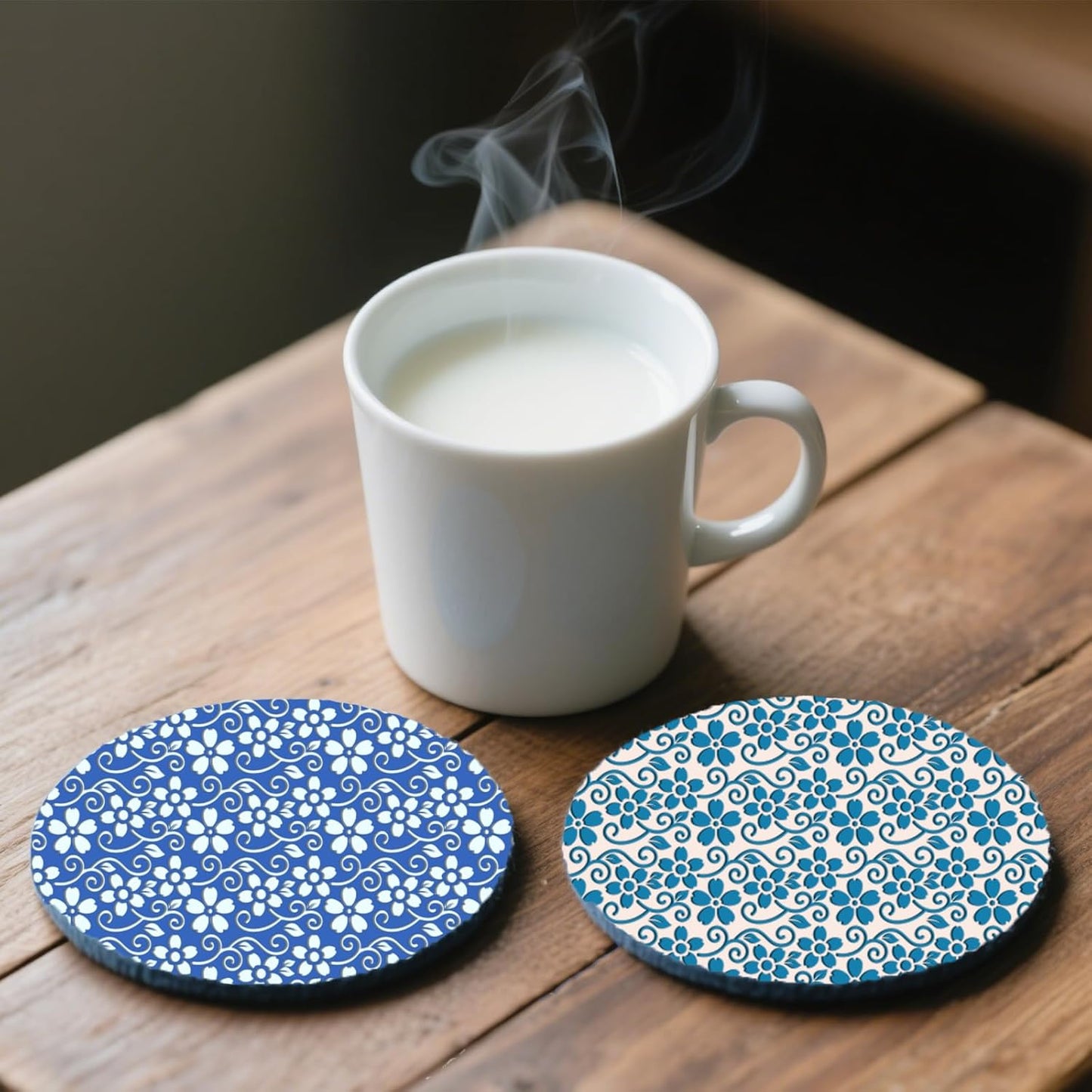 CHGCRAFT Vine Small Flowers Pattern Polymer Clay Texture Sheet Plant Leaves Silicone Texture Mat for Polymer Clay Making Earrings Jewelry DIY Crafts 5.5 × 5.5 Inch