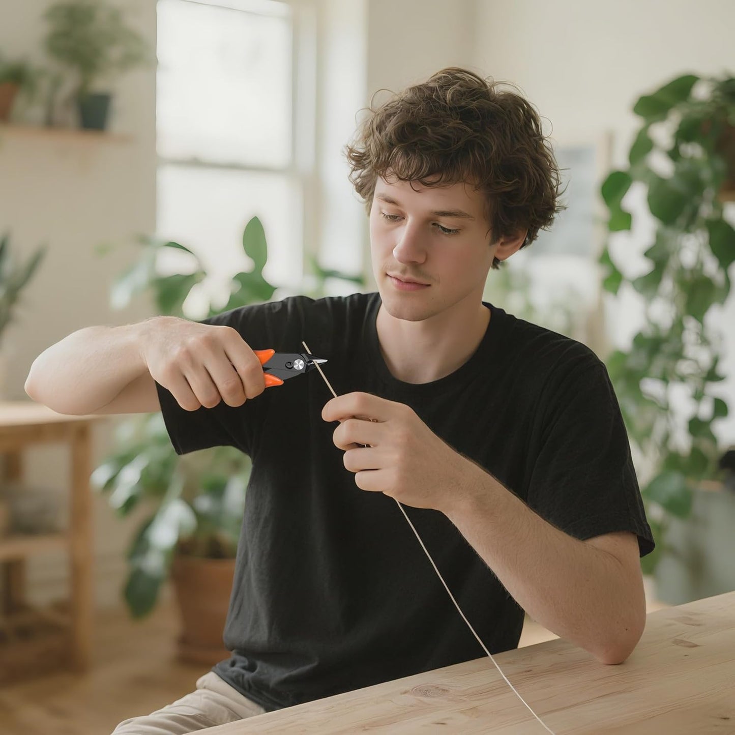 ValueMax Flush Cutters 6 Pack, 5" Micro Precision Side Cutter Pliers Spring-loaded, Small Diagonal Cutters for Jewelry Making, Electronics, Zip Ties, Model Craft