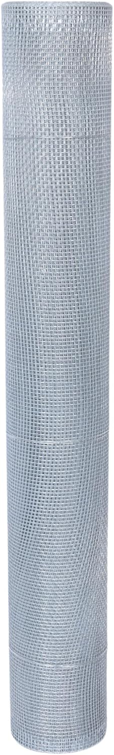 1/8 inch Galvanized Hardware Cloth Wire Mesh Screen Roll (24in x 10ft)