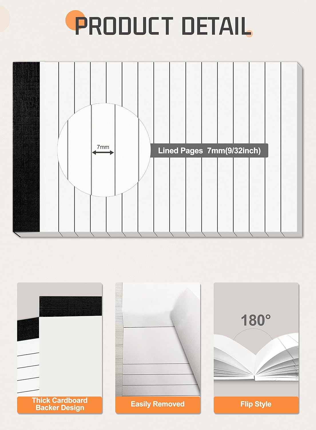 Small Note Pads 3x5 Notepads Mini Pocket Notebook 3x5 Memo Pads Small Notepads Memo Pads 3 x 5" Lined Note Pads of Paper with 30 Sheets Each Pad Mini Pocket Notebook Writing Pads 3x5 White Paper Pads