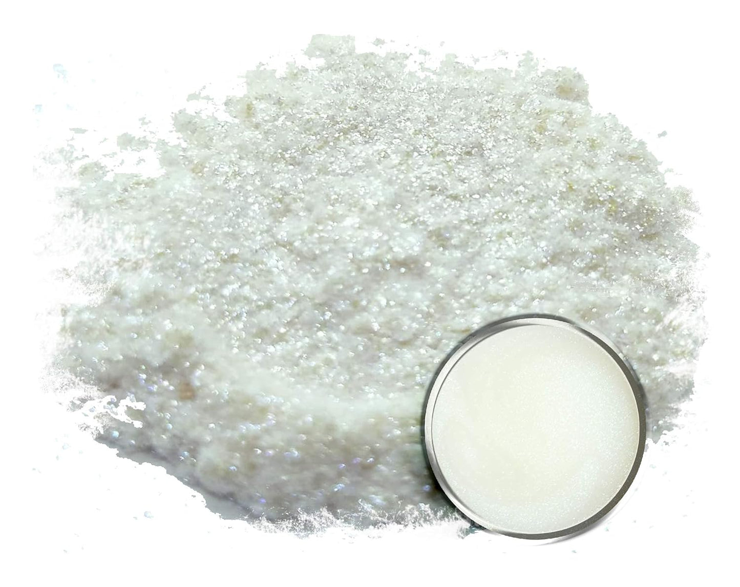 Eye Candy Pigments Premium Ghost Mica Powder - Glimmer Ghost Green (50gr) - for Epoxy, Resin, Soap, Paint, Woodworking, Acrylic Pouring, Bath Bombs, Fishing Lures - DIY Arts and Crafts Additive