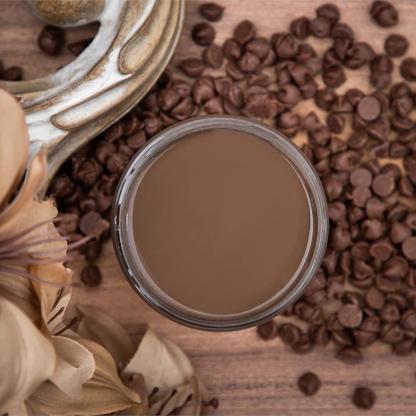 Dixie Belle Paint Company Chalk Finish Furniture Paint - Chocolate (16oz) - Matte Creamy Brown Chic Chalk Mineral DIY Furniture Paint