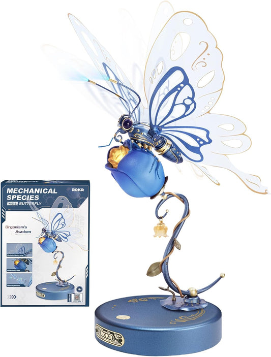 ROKR 3D Metal Puzzles for Adults-Metal Model Kits for to Build-Crafts for Adults-Gifts for Teenage Boys Girls