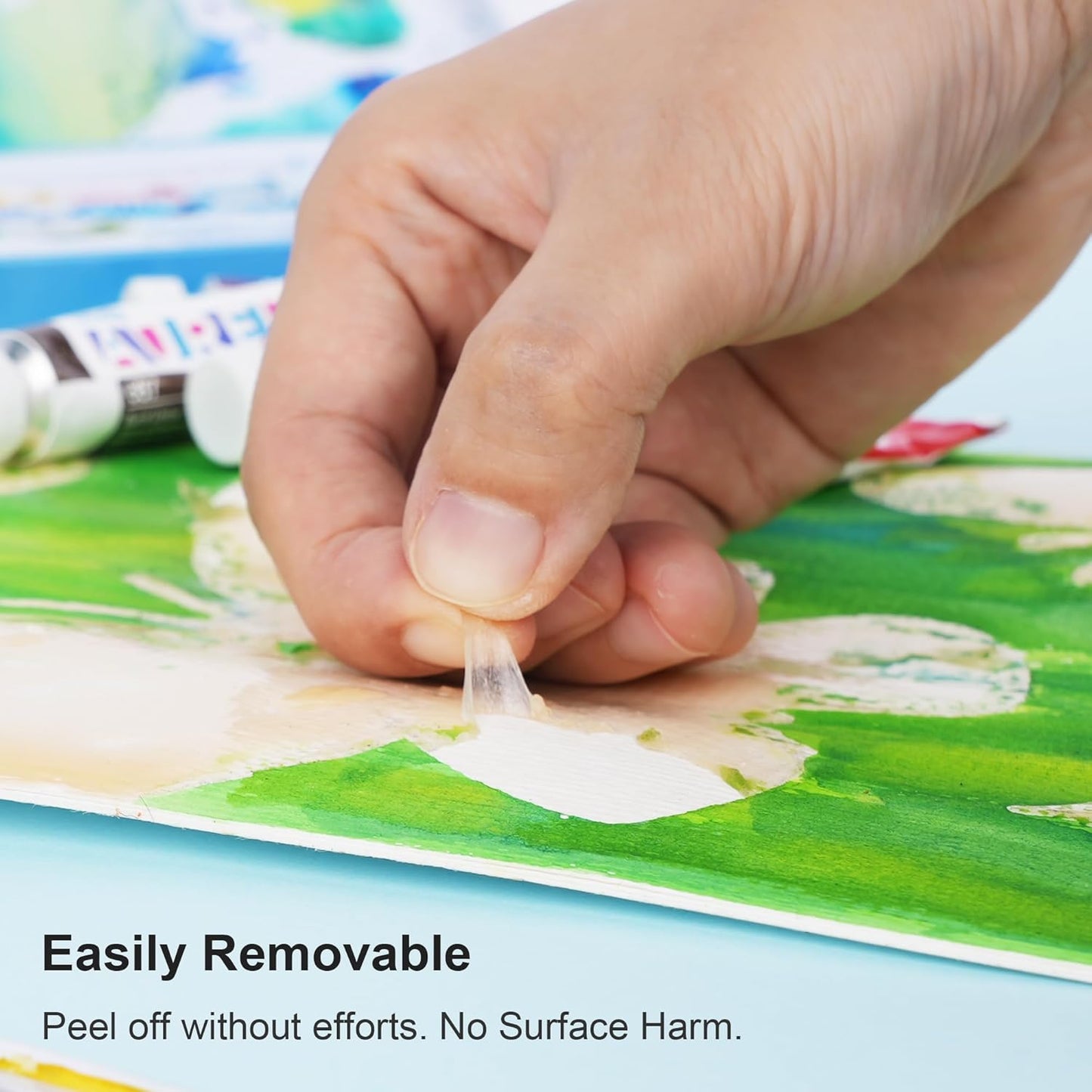 AUREUO Masking Fluid for Watercolor Painting - 28ml / 0.95 fl Oz Liquid Masking Fluid Pen Water Color Medium Art Supplies for Artists